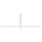 Ekena Millwork Eugene Architectural Grade PVC Gable Bracket, 108"W x 36"H x 4"D x 4"F, 8/12 Pitch GBP108X36X0404EUG00 - alternate 3